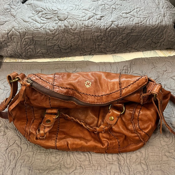 Lucky Brand Italian Brown Leather Women's Bag - Picture 3 of 3